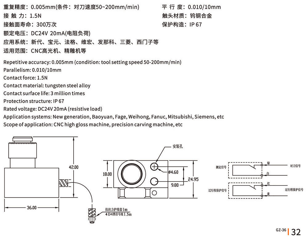 GZ-36對(duì)刀儀